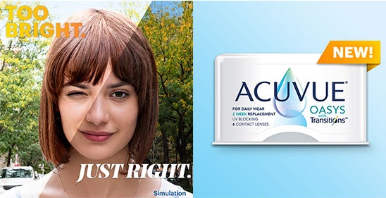 Acuvue Oasys with Transistions